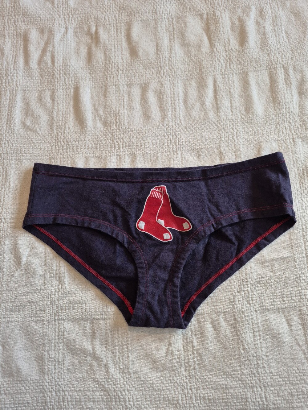 Pink Victoria Secret women's Large Boston Red Sox women's bikini brief